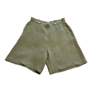 Mus & Bombon Dahana Linen Shorts - Size Small